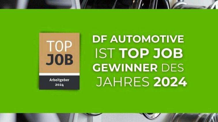 Top Job Auszeichnung 2024 für DF AUtomotive